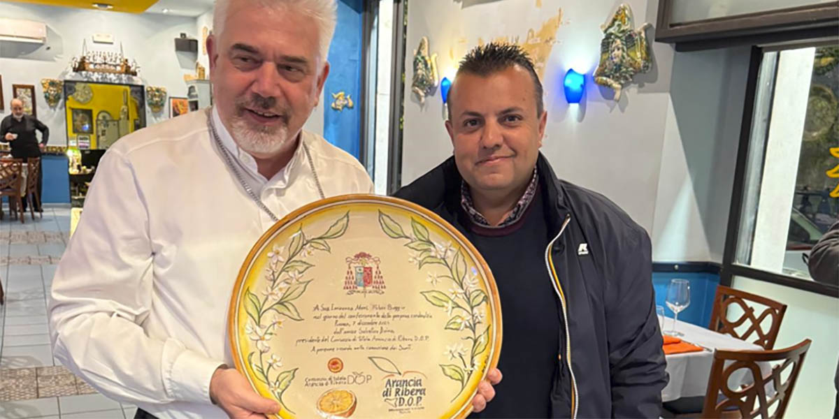 Arancia di Ribera Dop: il Consorzio dona 20 quintali di arance